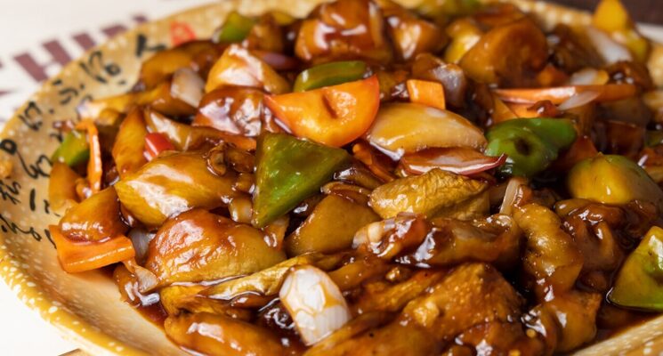 Горячие блюда из ОВОЩЕЙ китайская кухня доставка