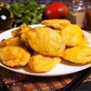 Баклажаны фаршированные в кляре (56)