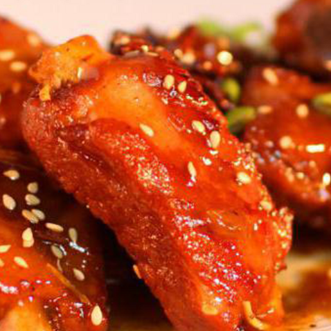 Ребра свиные в кисло-сладком соусе  (30)